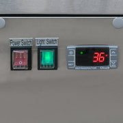 MoTak MCD59-2X 58 1/8" Full Service Bakery Case w/ Straight Glass - (3) Levels, 115v