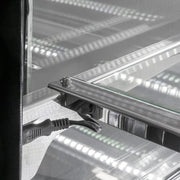 MoTak MCD59-2X 58 1/8" Full Service Bakery Case w/ Straight Glass - (3) Levels, 115v