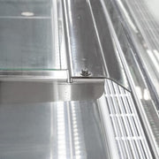MoTak MCD59-2X 58 1/8" Full Service Bakery Case w/ Straight Glass - (3) Levels, 115v