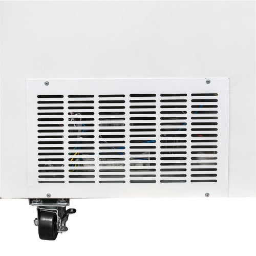 MoTak MDC26-X 67 3/4" Mobile Ice Cream Dipping Cabinet w/ 20 Tub Capacity - White, 115v