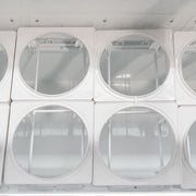 MoTak MDC35-X 88 5/8" Mobile Ice Cream Dipping Cabinet w/ 28 Tub Capacity - White, 115v