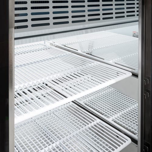 MoTak MDC36-X 36 1/4" Full Service Deli Case w/ Curved Glass - (3) Levels, 115v
