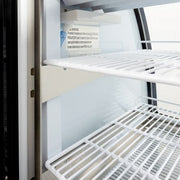 MoTak MDC36-X 36 1/4" Full Service Deli Case w/ Curved Glass - (3) Levels, 115v