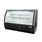 MoTak MDC64-X 64 1/4" Full Service Deli Case w/ Curved Glass - (3) Levels, 115v