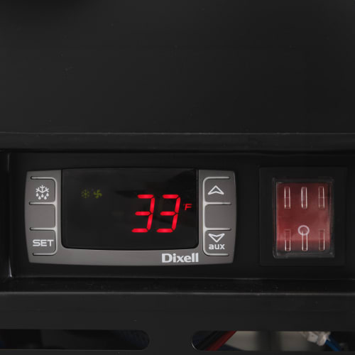 MoTak MDC64-X 64 1/4" Full Service Deli Case w/ Curved Glass - (3) Levels, 115v