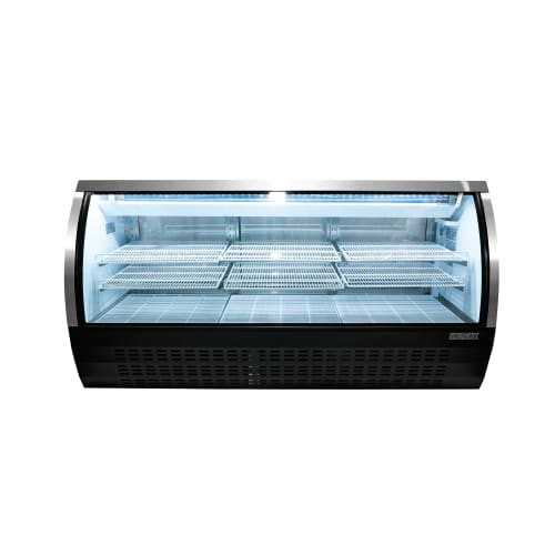 MoTak MDC79-X 82" Full Service Deli Case w/ Curved Glass - (3) Levels, 115v