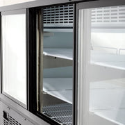 MoTak MDC79-X 82" Full Service Deli Case w/ Curved Glass - (3) Levels, 115v
