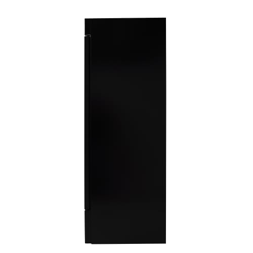 MoTak MGD-1DF-16-HC 25" One Section Display Freezer w/ Swing Doors - Bottom Mount Compressor, Black, 115v