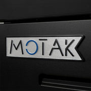 MoTak MGD-1DF-16-HC 25" One Section Display Freezer w/ Swing Doors - Bottom Mount Compressor, Black, 115v