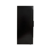MoTak MGD-1DF-23-HC 26 4/5" One Section Display Freezer w/ Swing Door - Bottom Mount Compressor, Black, 115v