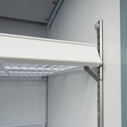 MoTak MGD-1DF-23-HC 26 4/5" One Section Display Freezer w/ Swing Door - Bottom Mount Compressor, Black, 115v