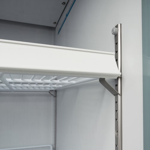 MoTak MGD-1DF-23-HC 26 4/5" One Section Display Freezer w/ Swing Door - Bottom Mount Compressor, Black, 115v