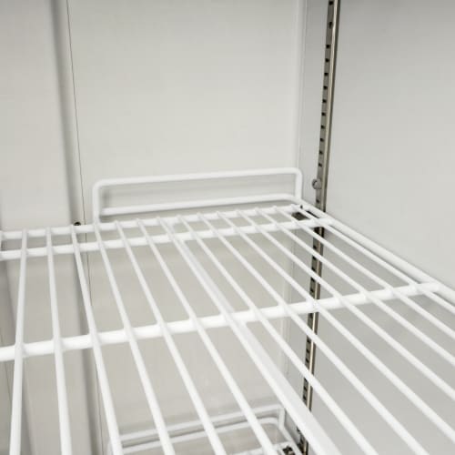 MoTak MGD-1DF-23-HC 26 4/5" One Section Display Freezer w/ Swing Door - Bottom Mount Compressor, Black, 115v