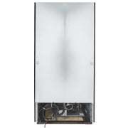 MoTak MGD-2DF-36-HC 39 1/2" Two Section Display Freezer w/ Swing Doors - Bottom Mount Compressor, Black, 115v