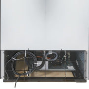 MoTak MGD-2DF-36-HC 39 1/2" Two Section Display Freezer w/ Swing Doors - Bottom Mount Compressor, Black, 115v