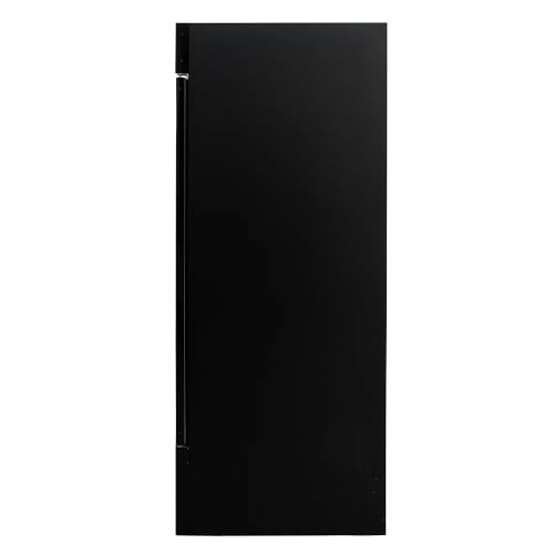 MoTak MGD-2DF-48-HC 54" Two Section Display Freezer w/ Swing Doors - Bottom Mount Compressor, Black, 115v