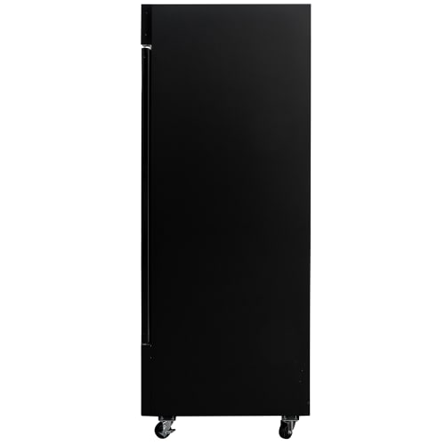MoTak MGD-2DR-48-X 53 1/8" Two Section Glass Door Merchandiser - (2) Left/Right Hinge Doors, Black, 115v