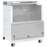 MoTak MMC34-X Milk Cooler w/ Top & Side Access - (512) Half Pint Carton Capacity, 115v