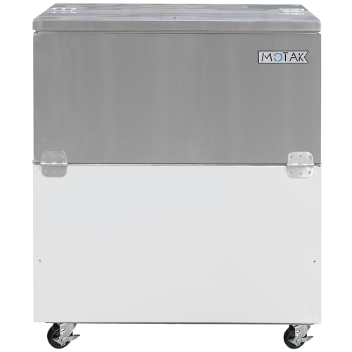 MoTak MMC34-X Milk Cooler w/ Top & Side Access - (512) Half Pint Carton Capacity, 115v