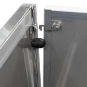 MoTak MMC34-X Milk Cooler w/ Top & Side Access - (512) Half Pint Carton Capacity, 115v