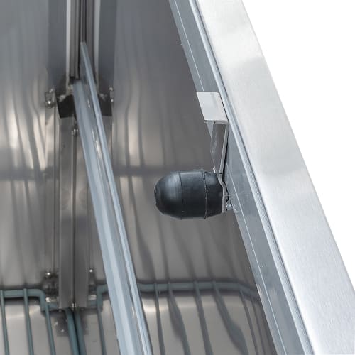 MoTak MMC34-X Milk Cooler w/ Top & Side Access - (512) Half Pint Carton Capacity, 115v