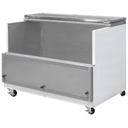 MoTak MMC58-X Milk Cooler w/ Top & Side Access - (1024) Half Pint Carton Capacity, 115v