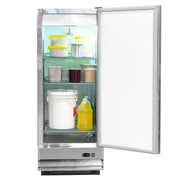 MoTak MSD-1DF-BAL-12-X 24 3/4" One Section Reach In Freezer, (1) Right Hinge Solid Door, 115v