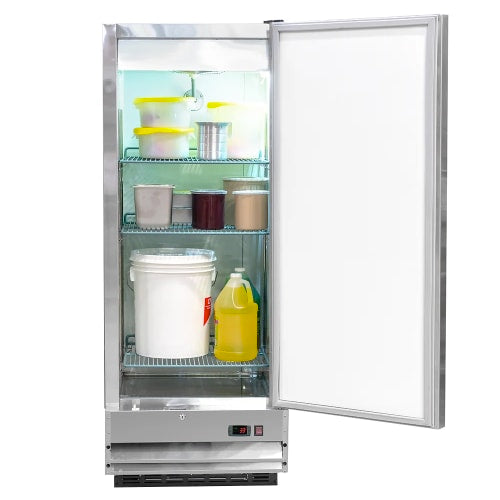 MoTak MSD-1DF-BAL-12-X 24 3/4" One Section Reach In Freezer, (1) Right Hinge Solid Door, 115v