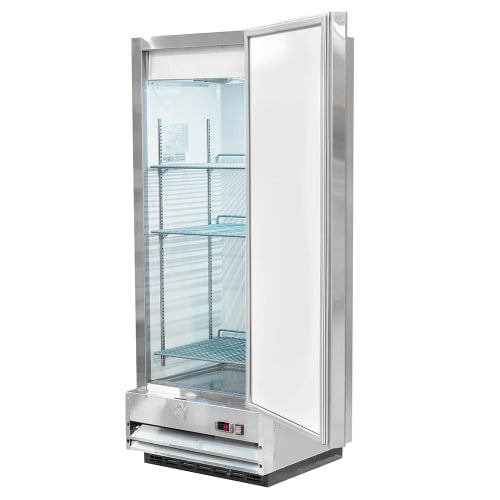 MoTak MSD-1DF-BAL-12-X 24 3/4" One Section Reach In Freezer, (1) Right Hinge Solid Door, 115v