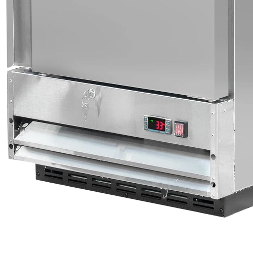 MoTak MSD-1DF-BAL-12-X 24 3/4" One Section Reach In Freezer, (1) Right Hinge Solid Door, 115v