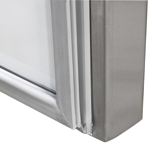 MoTak MSD-1DF-BAL-12-X 24 3/4" One Section Reach In Freezer, (1) Right Hinge Solid Door, 115v