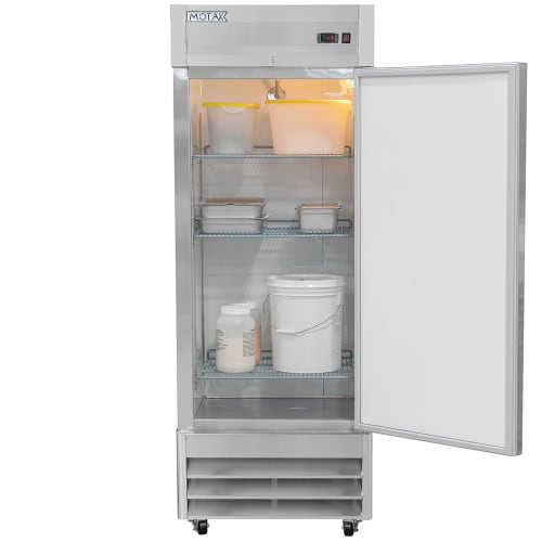 MoTak MSD-1DF-BAL-19-X 29" One Section Reach In Freezer, (1) Right Hinge Solid Door, 115v