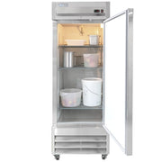 MoTak MSD-1DF-BAL-X 29" One Section Reach In Freezer, (1) Right Hinge Solid Door, 115v