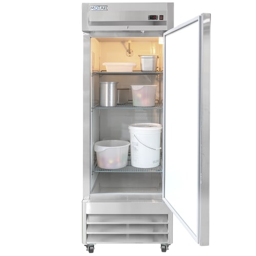 MoTak MSD-1DF-BAL-X 29" One Section Reach In Freezer, (1) Right Hinge Solid Door, 115v
