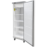 MoTak MSD-1DF-EC-HC 30 9/16" One Section Reach In Freezer, (1) Right Hinge Solid Door, 115v