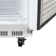 MoTak MSD-1DF-EC-HC 30 9/16" One Section Reach In Freezer, (1) Right Hinge Solid Door, 115v