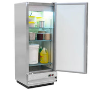 MoTak MSD-1DR-BAL-12-X 24 3/4" One Section Reach In Refrigerator, (1) Right Hinge Solid Door, 115v