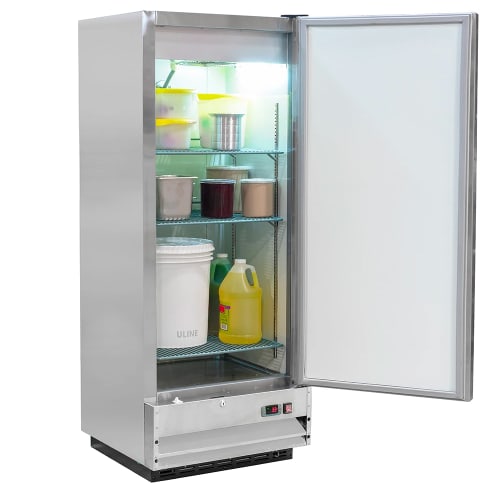MoTak MSD-1DR-BAL-12-X 24 3/4" One Section Reach In Refrigerator, (1) Right Hinge Solid Door, 115v
