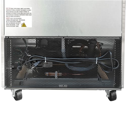 MoTak MSD-1DR-BAL-27-G-X 29" One Section Reach In Refrigerator - (1) Right Hinge Glass Door, 115v