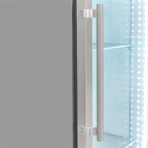 MoTak MSD-1DR-BAL-27-G-X 29" One Section Reach In Refrigerator - (1) Right Hinge Glass Door, 115v