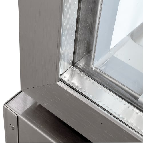MoTak MSD-1DR-BAL-27-G-X 29" One Section Reach In Refrigerator - (1) Right Hinge Glass Door, 115v