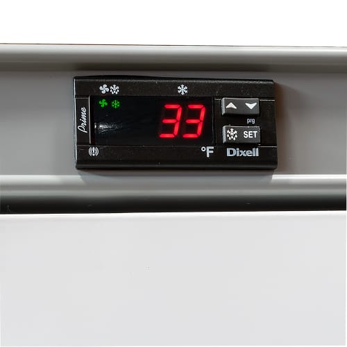 MoTak MSD-1DR-EC-HC 30 9/16" One Section Reach In Refrigerator, (1) Right Hinge Solid Door, 115v