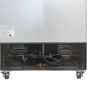 MoTak MSD-2DF-BAL-35-X 39 1/2" Two Section Reach In Freezer, (2) Left/Right Hinge Solid Doors, 115v