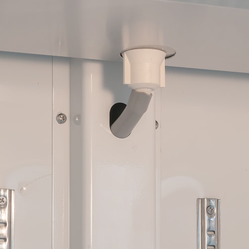 MoTak MSD-2DF-BAL-35-X 39 1/2" Two Section Reach In Freezer, (2) Left/Right Hinge Solid Doors, 115v