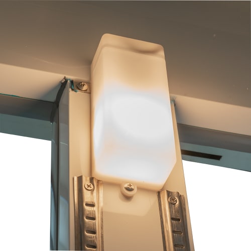 MoTak MSD-2DF-BAL-35-X 39 1/2" Two Section Reach In Freezer, (2) Left/Right Hinge Solid Doors, 115v