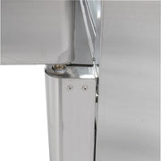 MoTak MSD-2DF-BAL-35-X 39 1/2" Two Section Reach In Freezer, (2) Left/Right Hinge Solid Doors, 115v