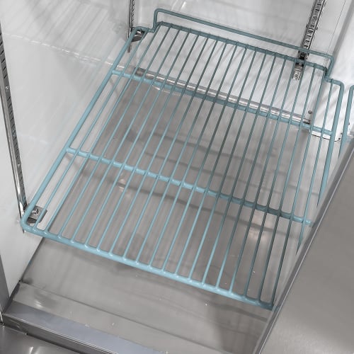 MoTak MSD-2DF-BAL-35-X 39 1/2" Two Section Reach In Freezer, (2) Left/Right Hinge Solid Doors, 115v