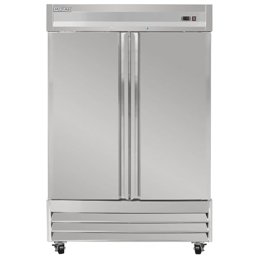 MoTak MSD-2DF-BAL-X 54" Two Section Reach In Freezer, (2) Left/Right Hinge Solid Doors, 115v
