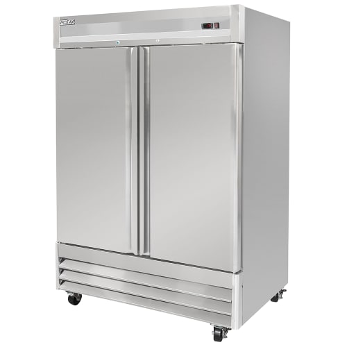 MoTak MSD-2DF-BAL-X 54" Two Section Reach In Freezer, (2) Left/Right Hinge Solid Doors, 115v