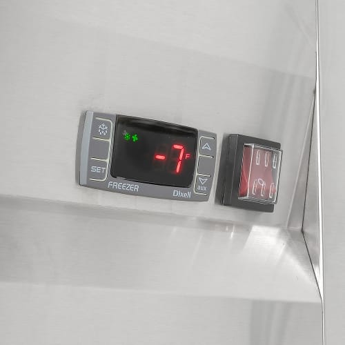 MoTak MSD-2DF-BAL-X 54" Two Section Reach In Freezer, (2) Left/Right Hinge Solid Doors, 115v
